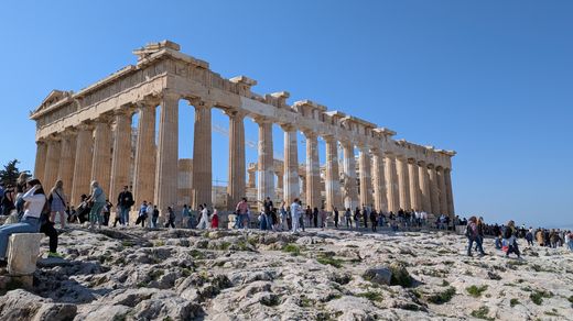 The Parthenon on the Acropolis, Athens